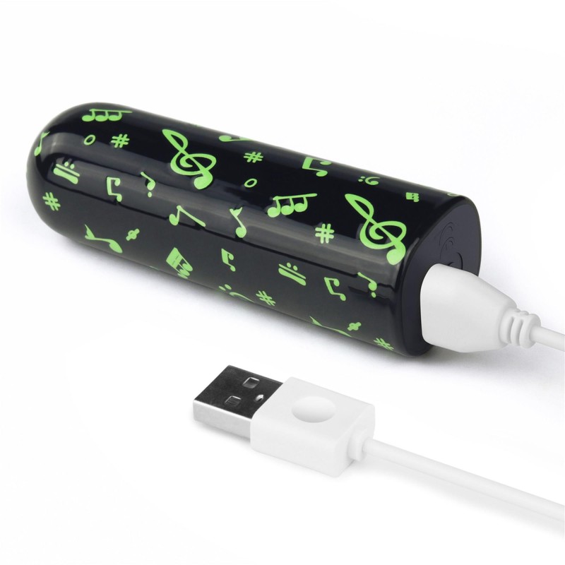 Rechargeable Glow-in-the-dark Music Massager